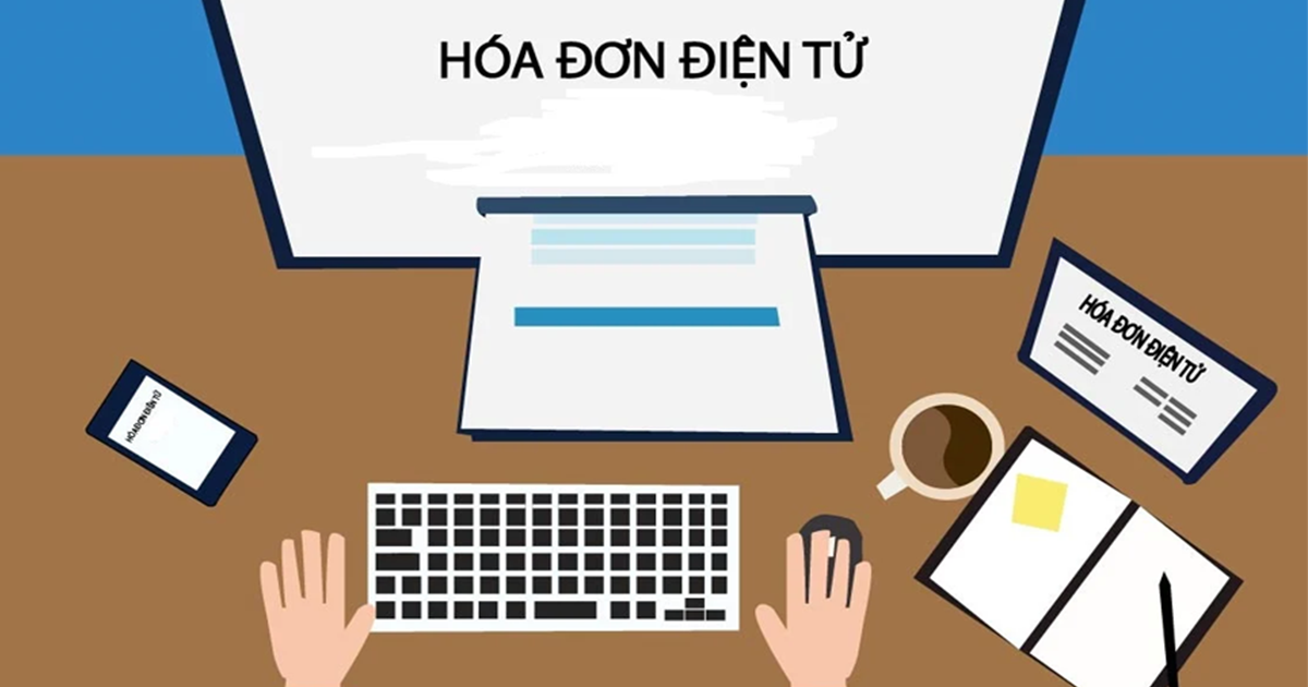Phát hành hóa đơn điện tử. Ảnh: Sưu tầm