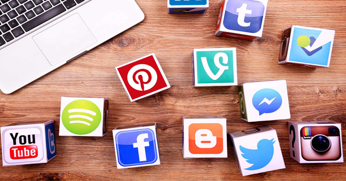 Kênh truyền thông quảng cáo trên mạng xã hội. Ảnh: Sưu tầm