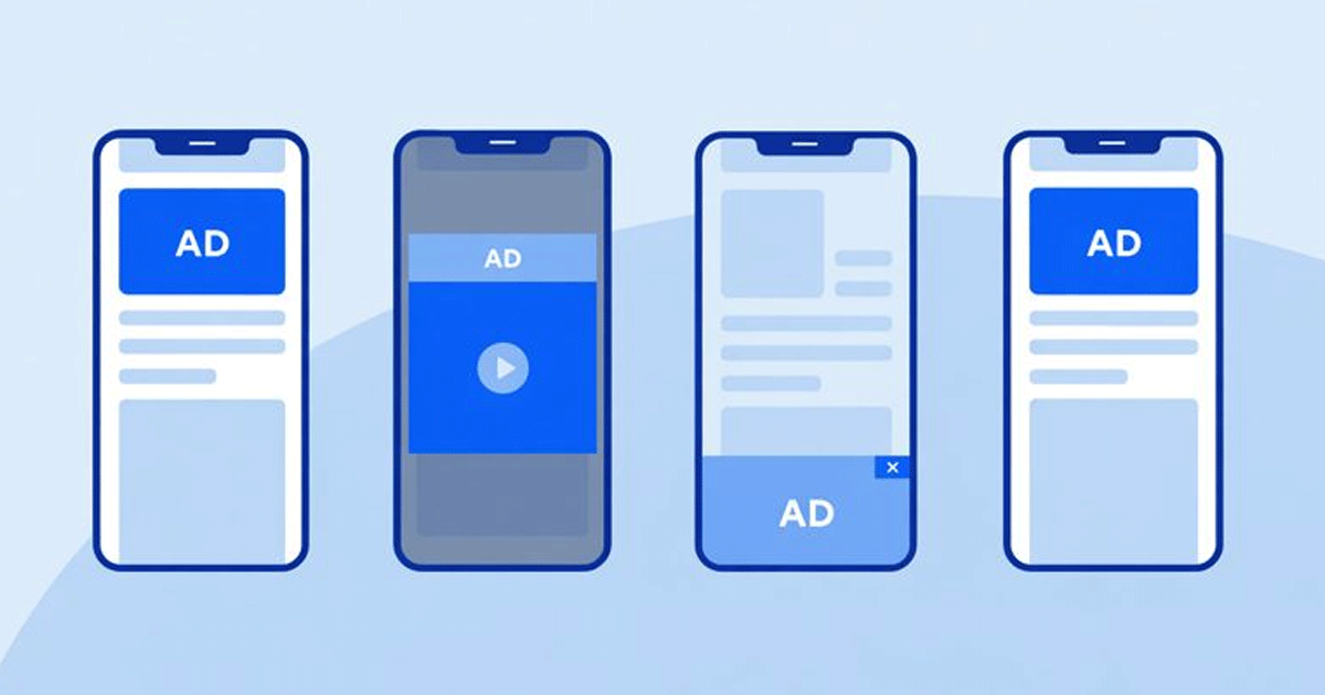 quang cao trong ung dung di dong